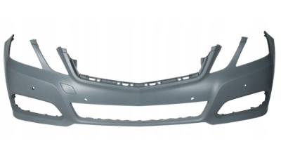 Bara fata Mercedes Clasa E (W212) Sedan/Combi 09.2009-02.2013 Model Avantgarde, Grunduita, cu gauri pentru proiectoare, cu gauri senzori parcare, 2128801740