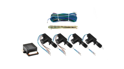 Sistem de inchidere centralizata, Modul + 4 actuatori (2x5 fire + 2X2 fire), AMiO