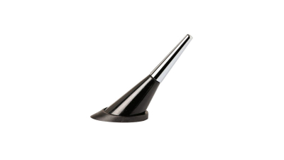 Tija antena auto Aluminium Bullet Sumex, 56mm Silver, adaptor 5-6mm