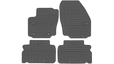 Set covorase auto din cauciuc Ford S-Max 2006-2010 -, Galaxy II 2006 - 2010, Cauciuc, Negru