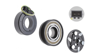 Ambreiaj compresor aer conditionat, fulie AC Audi A3 (8L), 1996-2003, motor Tip: 1.6;1.8; 1.8 T; 1.8 T quattro; S3 quattro; 1.9 TDI;1.9 TDI quattro rulment 35x55x20, diam. fulie 119mm, compresor tip SD7V16 , 6 nervuri