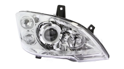 Far Mercedes Vito/ Viano (W639), 10.2010-, Electric, tip bec D1S+H7,omologare ECE, cu motoras, fara balast,cu lumini de zi, cu lumina pentru curbe, 6398202461; A6398202461, Dreapta, marca DEPO