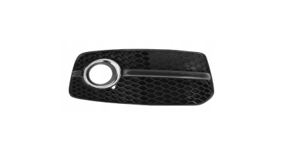 Grila bara fata Audi Q5 (R5) 2008-2012, partea dreapta, cu gaura proiector, Aftermarket, 8R0807682E01C