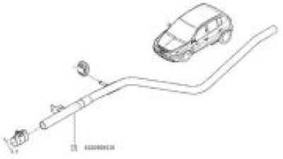 Teava legatura Dacia Sandero 1.5 8200906528 Asam