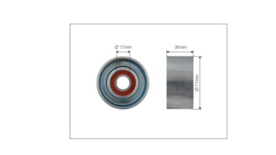 Rola intindere curea Mazda 6 Estate (Gy), 01.2002-02.2008, 6 Hatchback (Gg), 08.2002-12.2008, 6 Sedan (Gg), 06.2002-12.2008, DEXWAL 31479