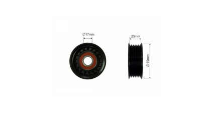 Rola intindere curea Audi Tt (8n3); Ford GALAXY (WGR); Seat Alhambra (7v8, 7v9), Leon (1m1), Toledo 2 (1m2); Vw Bora (1j2), Golf 4 (1j1), Multivan 5, New Beetle (9c1, 1c1), Transporter 5