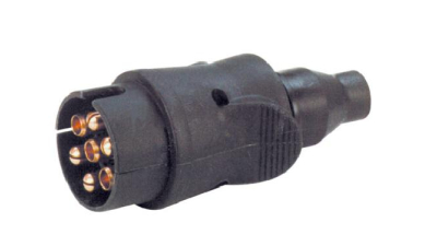 Fisa remorca auto BestAutoVest 12V 7 pini plastic, - PACHET PROMO - 10 bucati