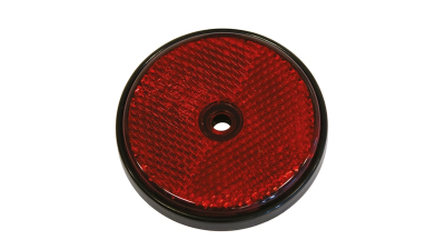 Catadioptru reflectorizant rotund rosu Carpoint 70mm , 1 buc.