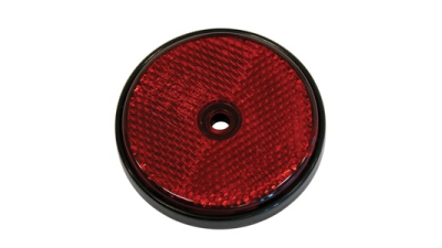 Catadioptru reflectorizant rotund rosu BestAutoVest 60mm , 1 buc.