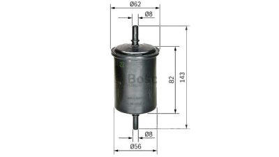 Filtru combustibil BOSCH 0450902161  Peugeot 307 (3A/C) 306 Hatchback (7A, 7C, N3, N5) 306 Cabriolet (7D, N3, N5) 306 Break (7E, N3, N5) 306 (7B, N3, N5) 307 Sw (3H) 308 Cc 308 (4A, 4C) 308 2 308 Sw 