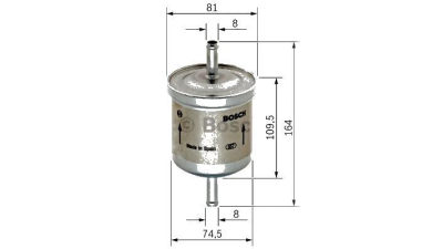 Filtru combustibil BOSCH 0450905264  Vw Passat (3B3) Passat Variant (3A5, 35I) Passat (3B2) Passat Variant (3B6) Passat Variant (3B5) Passat (3A2, 35I) Vento (1H2) Jetta 2 (19E, 1G2, 165) Golf 4 Cab