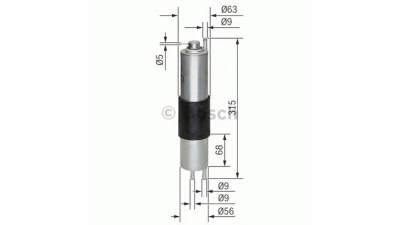 Filtru combustibil BOSCH 0450905952  Bmw 3 Cupe (E46) Z3 Cupe (E36) 3 Touring (E46) Z3 (E36) 3 Compact (E46) 3 (E46) 3 Cabriolet (E46)