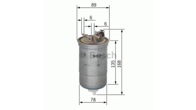 Filtru combustibil BOSCH 0450906261  Mazda 121 3 (Jasm, Jbsm) Fiesta 3 (Gfj) Fiesta 4 (Ja, Jb) Fiesta Caroserie (J5, J3) Orion 3 (Gal) Fiesta Caroserie (Fvd) Escort 7 Limuzina (Gal, Afl) Esco