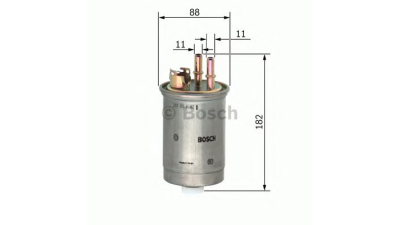 Filtru combustibil BOSCH 0450906452  Fiat Doblo Cargo (223) Doblo (119) Palio Weekend (178Dx) Punto (188) Punto Van (188Ax) Strada Pick-Up (178E)