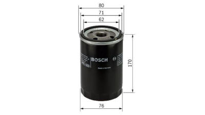 Filtru ulei BOSCH 0451103249  Audi 80 (8C, B4) 80 Avant (8C, B4)
