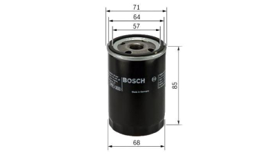 Filtru ulei BOSCH 0451103372  Mitsubishi Lancer Limuzina (Cy/ZA) Colt 6 (Z3A, Z2A) Forfour (454) Lancer Sportback (CxA) Colt Czc Cabriolet (Rg)