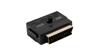 Adaptoare EURO / RCA soclu 3 RCA si S-VHS-fisa EURO-SCART placat cu aur
