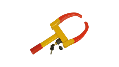 Antifurt roata Carpoint, Blocaj roata cu cheie si 2 gheare, pentru jante cu latimea de maxim 275mm