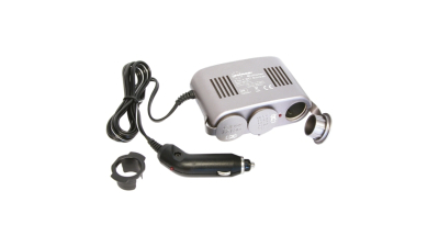 Priza auto tripla Carpoint 12V 1A , max.120W cu cablu de 130 cm