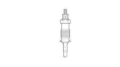 Bujie incandescenta  MAGNETI MARELLI Peugeot J5 Bus (280P) Expert Platou / Sasiu (223) Expert Caroserie (222) Expert (224) Boxer Platou / Sasiu (Zct) Rekord E (17-19, 11, 14, 16) 305 2 (581M) Movano 
