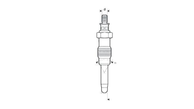 Bujie incandescenta  MAGNETI MARELLI Renault Fuego (136) Rapid Caroserie (F40, G40) Master 1 Platou / Sasiu (P) Master 1 Caroserie (T) Master 1 Bus (T) Safrane 1 (B54) Trafic Bus (Txw) Espace 2 (J/S6
