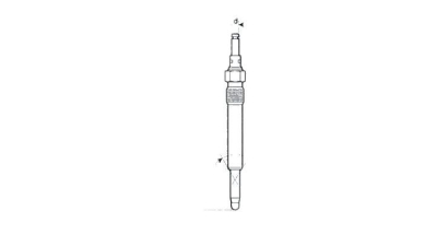 Bujie incandescenta  MAGNETI MARELLI Mercedes-Benz C-Class (W202) E-Class (W124) E-Class Combi (S124)