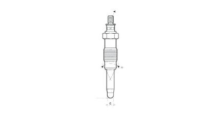 Bujie incandescenta  MAGNETI MARELLI Opel Rekord E (17-19, 11, 14, 16) Kadett E Hatchback (33, 34, 43, 44) Omega A (16, 17, 19) Omega A Combi (66, 67) Omega B (25, 26, 27) Astra G Caroserie (F70) Reko