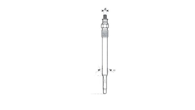 Bujie incandescenta  MAGNETI MARELLI Mercedes-Benz A-Class (W168) Vaneo (414)