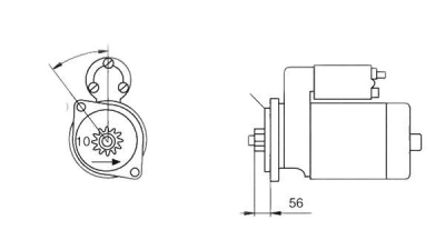 Electromotor fara piesa veche la schimb  MAGNETI MARELLI Vw Polo (9N) Polo (6R, 6C) Jetta 3 (1K2) Golf 6 Variant (Aj5) Fabia (6Y2) Fabia Combi Golf 6 (5K1) Fabia Ibiza 5 St (6J8) Ibiza 5 Sportcoup
