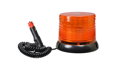 Girofar auto Automax 12V/24V orange cu 40 Leduri 16x12cm , fixare magnetica