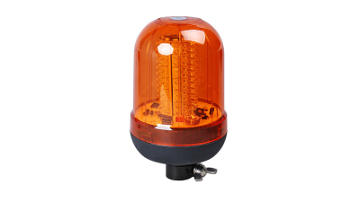 Girofar auto Automax 12V/24V orange cu 80 Leduri 18x11cm , fixare cu conector 