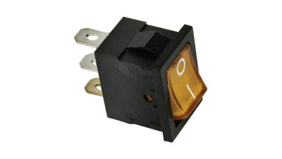 Intrerupator auto Carpoint 12V 15A Orange , comutator mini 13,00 x 18.90 m 