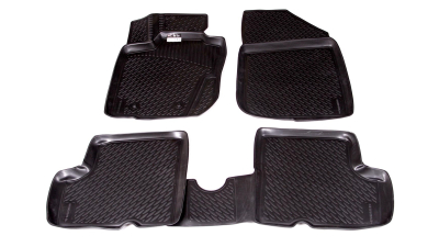 Set covorase auto din cauciuc Dacia Duster 4x4 2010- , presuri tip Tavita BestAutoVest, 4 buc.