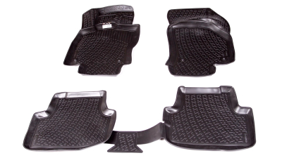 Set covorase auto din cauciuc Skoda Octavia 3 2013- (LONG) , presuri tip Tavita BestAutoVest, 4 buc.
