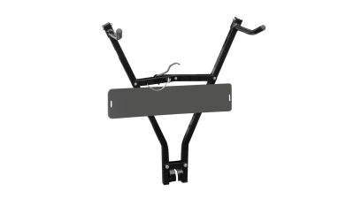 Suport bicicleta Carpoint fixare pe carligul de remorcare cu suport nr inmatriculare pentru 2 biciclete
