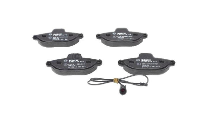Set placute frana BOSCH 0986424379 fata Fiat Punto Van (188Ax) Punto Van (176L) Seicento (187) Punto (176) Punto (188)