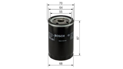 Filtru ulei BOSCH 0986452041  Mitsubishi Galant 5 (E5A, E7A, E8A) Colt 5 (Cj, Cp) Colt 6 (Z3A, Z2A) Eclipse 1 (D2A) Colt 4 (CaA) Eclipse 2 (D3A) Galant 6 Combi (Ea) 626 3 Cupe (Gd) Colt 3 (C5A