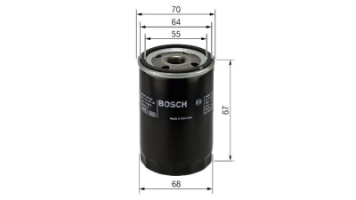 Filtru ulei BOSCH 0986452058  Daihatsu Charade (L2) Spark Matiz (Klya) Tico (Kly3) Applause 1 (A101, A111) Matiz (M200, M250) Applause 2 (A101) Kalos Limuzina Charade 3 (G100, G101, G102) Kalos Ave