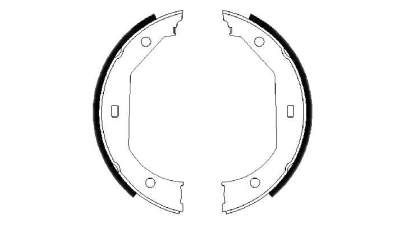 Set saboti frana BOSCH 0986487607  Bmw 3 Touring (F31) 3 Cupe (E92) 4 Cabriolet (F33, F83) 3 Touring (E91) 4 Gran Coupe (F36) 5 (E39) 3 Cupe (E46) 5 Touring (E39) X1 (E84) 4 Cupe (F32, F82) 3 (E90) 3 