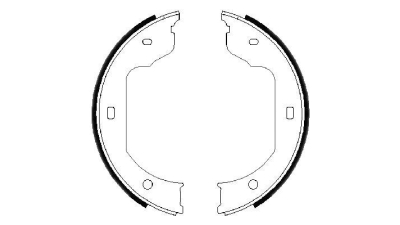 Set saboti frana BOSCH 0986487625  Bmw 5 (E60) X5 (F15, F85) X6 (E71, E72) X6 (F16, F86) X5 (E70) X3 (E83) X5 (E53) Transporter 5 Bus (7Hb, 7Hj, 7Eb, 7Ej, 7Ef) Z4 (E85) Transporter 5 Caroserie (7Ha, 7