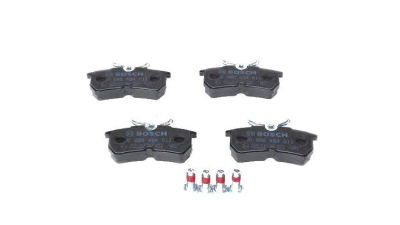 Set placute frana BOSCH 0986494011 spate Ford Focus Combi (Dnw) Focus Limuzina (Dfw) Focus (Daw, Dbw) Fiesta 5 (Jh, Jd)