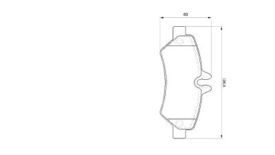 Set placute frana BOSCH 0986494123 spate Mercedes-Benz Sprinter 3-T Caroserie (906) Sprinter 3-T Platou / Sasiu (906) Sprinter 3-T Bus (906) Sprinter 4,6-T Caroserie (906) Crafter 30-50 Caroserie (2E)