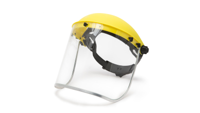 Ecran de protectie faciala integrala din plexi si banderola de cap., 1 buc., 10373
