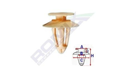 Clema fixare ornamente Aftermarket 1075128