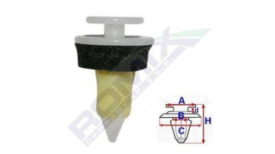 Cips, Agrafa fixare Mercedes Clasa ML (W163), 98- Aftermarket 1078129