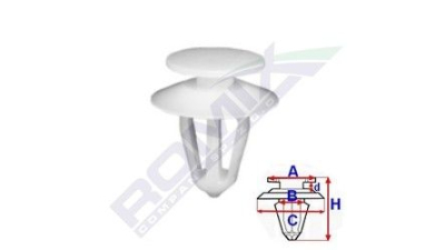 Clema fixare ornamente Aftermarket 1080128A