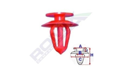 Clema fixare ornamente Aftermarket 1080128B
