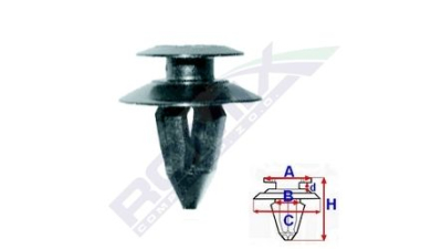 Clema fixare ornamente Aftermarket 1080135C
