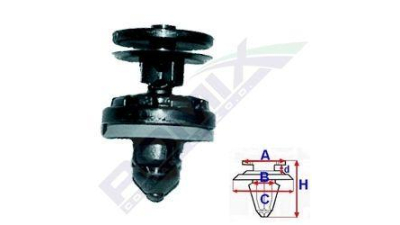 Cips, Agrafa fixare Ford Focus, 98- Aftermarket 1080159