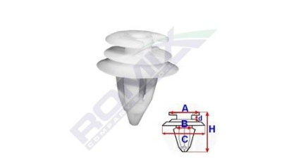 Clema fixare ornamente Aftermarket 1085149